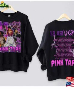Comfort Colors® Lil Uzi Vert Rap Shirt Pink Tape Tour Sweatshirt Hoodie