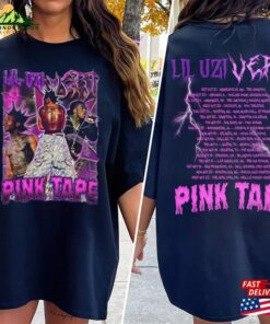 Comfort Colors® Lil Uzi Vert Rap Shirt Pink Tape Tour Sweatshirt Hoodie 2 Comfort Colors(r) Lil Uzi Vert Rap Shirt Pink Tape Tour Sweatshirt Hoodie 3