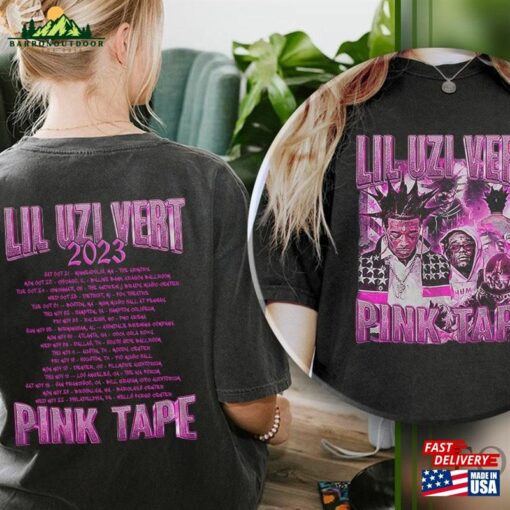 Comfort Colors® Lil Uzi Vert Shirt Pink Tape Tour Classic Hoodie