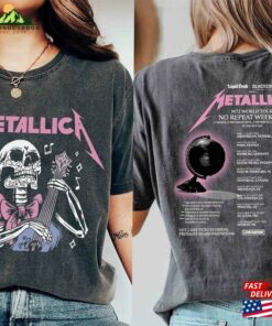 Comfort Colors® Metallica Shirt Band Metal Tour 2023 2024 Men Women Sweatshirt Unisex