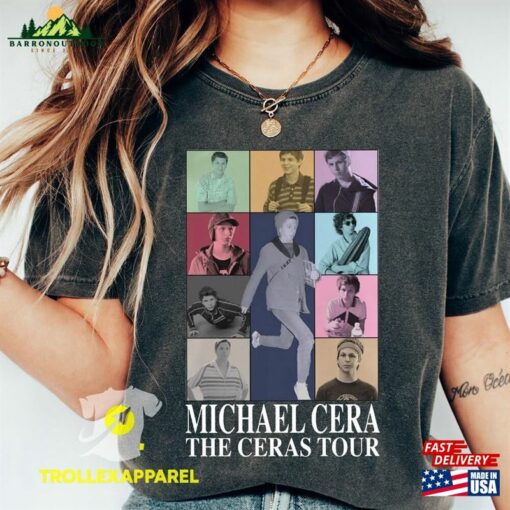 Comfort Colors® Michael Cera Eras Tour Shirt Micheal Canadian Actor Hoodie Sweatshirt