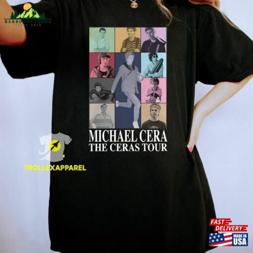 Comfort Colors® Michael Cera Eras Tour Shirt Micheal Canadian Actor Hoodie Sweatshirt