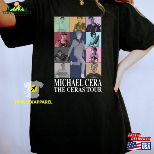 Comfort Colors® Michael Cera Eras Tour Shirt Micheal Canadian Actor Sweatshirt Classic