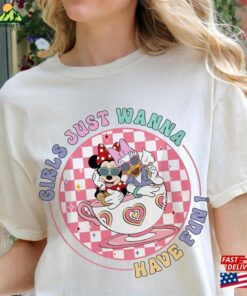 Comfort Colors® Minnie Daisy Shirt Girls Just Wanna Have Fun Disney Besties Classic T-Shirt