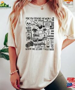 Comfort Colors® Nickelback Band Concert 2023 Shirt Get Rollin Tour Unisex Sweatshirt