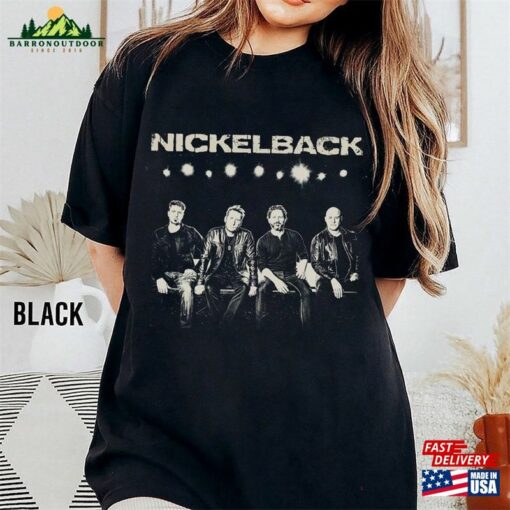 Comfort Colors® Nickelback Band Shirt Get Rollin Hoodie Unisex