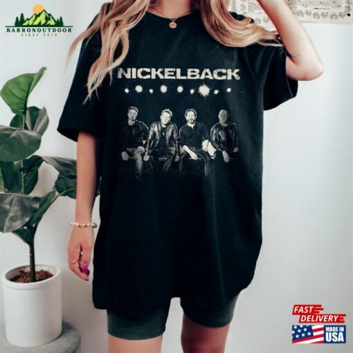 Comfort Colors® Nickelback Band Shirt Get Rollin Hoodie Unisex