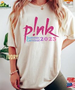 Comfort Colors(r) P!Nk Pink Singer Summer Carnival 2023 Tour T Shirt Trust Fall Album Shirt Classic 1
