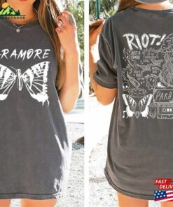 Comfort Colors® Paramore Butterfly Album T-Shirt Tattoo Sweatshirt 2023 Tour Merch Classic 2 Comfort Colors(r) Paramore Butterfly Album T Shirt Tattoo Sweatshirt 2023 Tour Merch Classic 3