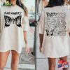 Comfort Colors® Paramore Butterfly Album T-Shirt Tattoo Sweatshirt 2023 Tour Merch Hoodie
