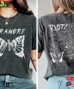 Comfort Colors® Paramore Butterfly Album T-Shirt Tattoo Sweatshirt 2023 Tour Merch Hoodie