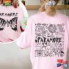 Comfort Colors® Paramore Tattoo Shirt Vintage Tour 2023 Hoodie Unisex