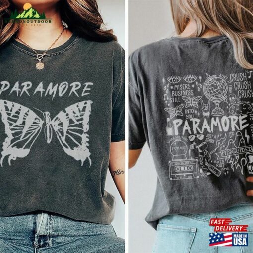 Comfort Colors® Paramore Tour Colors Shirt Doodle Art Sweatshirt Classic