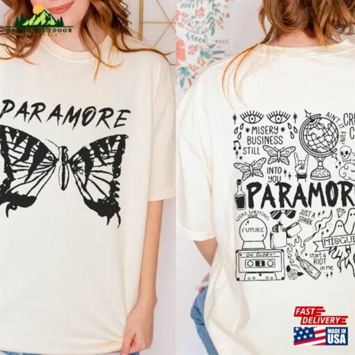 Comfort Colors® Paramore Tour Colors Shirt Doodle Art Sweatshirt Classic