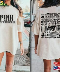 Comfort Colors® Pink Summer Carnival Shirt P!Nk Tour 2023 T-Shirt Sweatshirt Unisex
