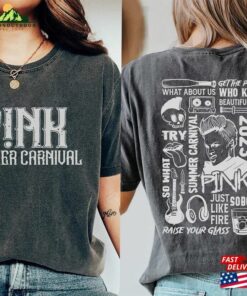 Comfort Colors® Pink Summer Carnival Shirt P!Nk Tour 2023 T-Shirt Sweatshirt Unisex