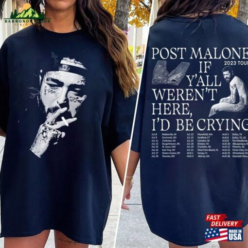 Comfort Colors® Post Malone If Y’all Weren T Here I Classic Unisex