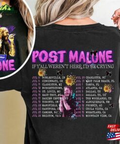 Comfort Colors(r) Post Malone Tour 2023 Shirt Concert Fan Classic Hoodie 1