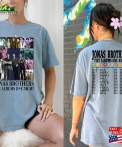 Comfort Colors® Retro Jonas Brothers The Eras Tour 2 Sides Shirt Hoodie T-Shirt
