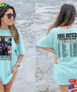Comfort Colors® Retro Jonas Brothers The Eras Tour 2 Sides Shirt Hoodie T-Shirt