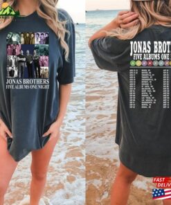 Comfort Colors(r) Retro Jonas Brothers The Eras Tour 2 Sides Shirt Hoodie T Shirt 4