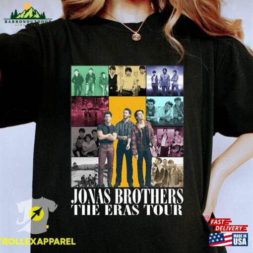 Comfort Colors® Retro Jonas Brothers The Eras Tour Shirt Joe Nick Homage T-Shirt Sweatshirt Hoodie