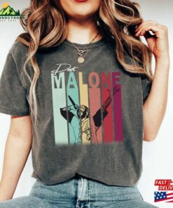 Comfort Colors® Shirt Post Malone Retro Colorful Stripes T-Shirt 90S Vintage Style Rap Graphic Tee Best Unisex Hiphop