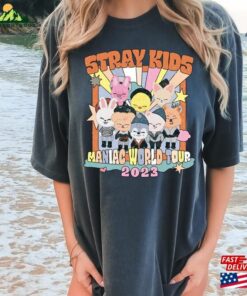Comfort Colors® Stray Zoo 2023 Maniac World Tour T-Shirt Trending Shirt Kpop Concert Apparel Unisex Classic 3 Comfort Colors(r) Stray Zoo 2023 Maniac World Tour T Shirt Trending Shirt Kpop Concert Apparel Unisex Classic 4