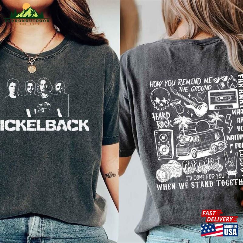 Comfort Colors® Vintage Nickelback Band Shirt Nickleback Get Rollin 2023 Tour Sweatshirt Hoodie Music Unisex T-Shirt Comfort Colors® Vintage Nickelback Band Shirt Nickleback Get Rollin 2023 Tour Sweatshirt Hoodie Music Unisex T-Shirt
