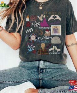Comfort Colors® Vintage Ts The Eras Tour 2023 Shirt Tee Midnights Concert Hoodie T-Shirt 3 Comfort Colors(r) Vintage Ts The Eras Tour 2023 Shirt Tee Midnights Concert Hoodie T Shirt 4