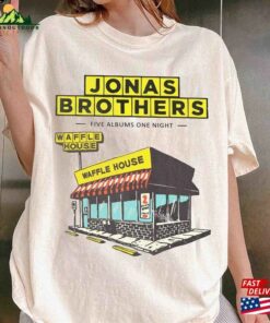 Comfort Colors® Waffle House Jonas Brothers Shirt The Album Merch 2 Side Unisex Sweatshirt Hoodie