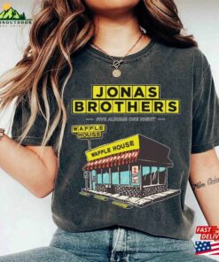 Comfort Colors® Waffle House Jonas Brothers Shirt The Album Merch 2 Side Unisex Sweatshirt Hoodie