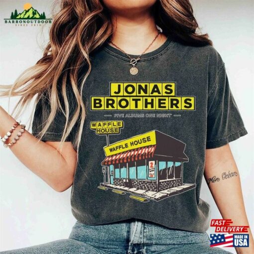 Comfort Colors® Waffle House Jonas Brothers Shirt The Album Merch 2 Side Unisex Sweatshirt Hoodie