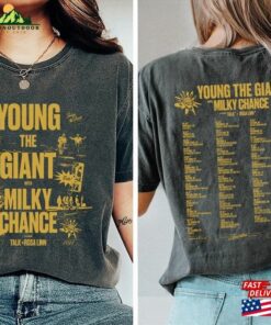 Comfort Colors® Young The Giant Milky Chance 2023 Tour Shirt Band Fan Classic Unisex