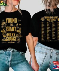 Comfort Colors® Young The Giant Milky Chance 2023 Tour Shirt Band Fan Classic Unisex
