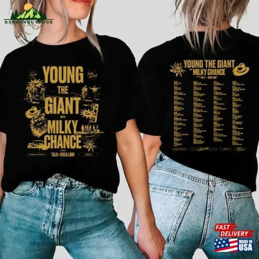 Comfort Colors® Young The Giant Milky Chance 2023 Tour Shirt Band Fan Classic Unisex