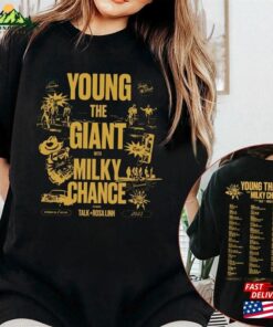 Comfort Colors® Young The Giant Milky Chance 2023 Tour Shirt Band Fan Classic Unisex 3 Comfort Colors(r) Young The Giant Milky Chance 2023 Tour Shirt Band Fan Classic Unisex 4
