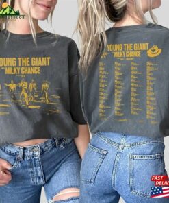 Comfort Colors® Young The Giant Milky Chance 2023 Tour Shirt Band Fan Hoodie Sweatshirt