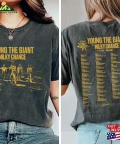 Comfort Colors® Young The Giant Milky Chance 2023 Tour Shirt Band Fan Hoodie Sweatshirt