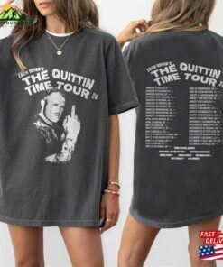 Comfort Colors® Zach Bryan The Quittin Time Tour 2024 Shirt Funny Middle Finger Classic Hoodie 3 Comfort Colors(r) Zach Bryan The Quittin Time Tour 2024 Shirt Funny Middle Finger Classic Hoodie 4