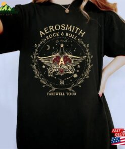 Comfort Colors®Aerosmith Farewell Rock And Roll Tour Shirt Hard Heavy Metal T-Shirt Hoodie 3 Comfort Colors(r)Aerosmith Farewell Rock And Roll Tour Shirt Hard Heavy Metal T Shirt Hoodie 4