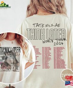 Comfort Colors®Tate Mcrae Shirt The Think Later World Tour Tate Fan Gift Unisex Classic