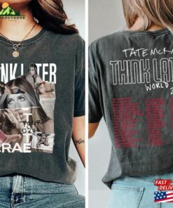 Comfort Colors®Tate Mcrae Shirt The Think Later World Tour Tate Fan Gift Unisex Classic 2 Comfort Colors(r)Tate Mcrae Shirt The Think Later World Tour Tate Fan Gift Unisex Classic 3