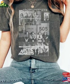 Comfort Colors Arctic Monkey Doodle Art Shirt Vintage Merch Album Lyrics Tour 2023 Sweatshirt T-Shirt