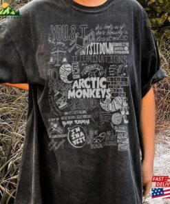 Comfort Colors Arctic Monkeys Band Shirt Lyric Merch Unisex T-Shirt Comfort Colors Arctic Monkeys Band Shirt Lyric Merch Unisex T-Shirt