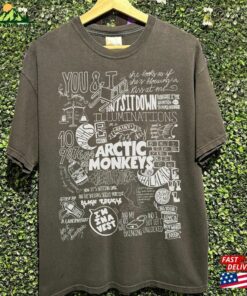 Comfort Colors Arctic Monkeys Band Shirt Lyric Merch Unisex T-Shirt