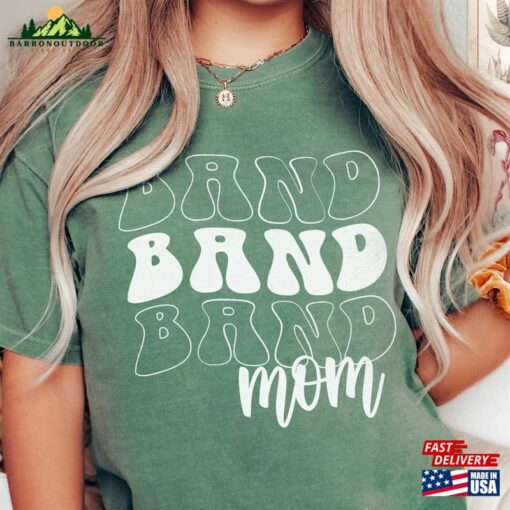 Comfort Colors Band Mom Shirt Marching Unisex Sweatshirt