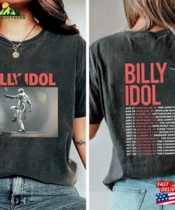 Comfort Colors Billy Idol 2023 Live Tour Shirt Fan Concert Sweatshirt Classic