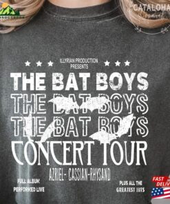 Comfort Colors Bookish The Bat Boys Tour Acotar Fan Club Unisex Sweatshirt 2 Comfort Colors Bookish The Bat Boys Tour Acotar Fan Club Unisex Sweatshirt 3