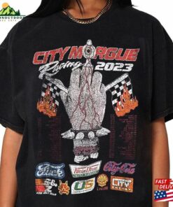 Comfort Colors City Morgue Shirt Grey Day Tour 2023 Band Music Hoodie T Shirt 1